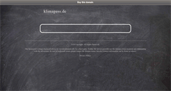 Desktop Screenshot of klimapass.de